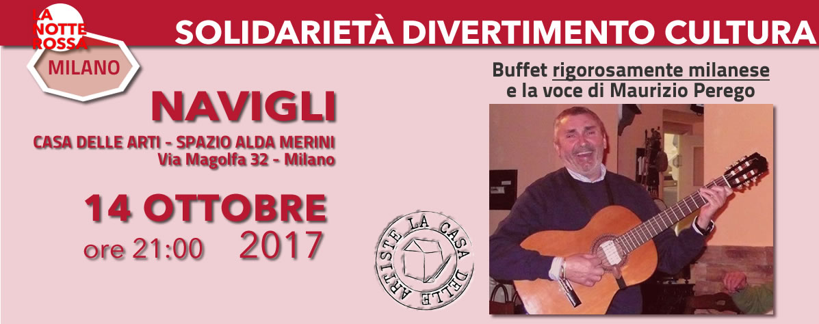 Notterossa2017 Casa delle arti Buffet Perego