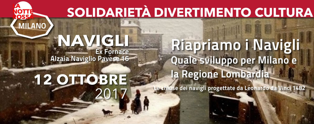 Notterossa2017 i navigli