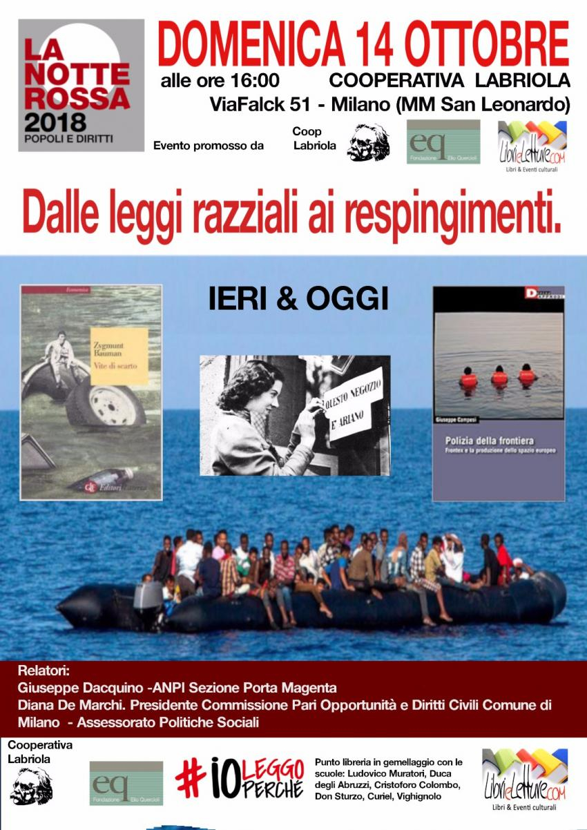 Dalle leggi razziali ai respingimenti